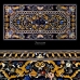 Black marble inlay Dining table