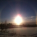 Sundogs in the sky