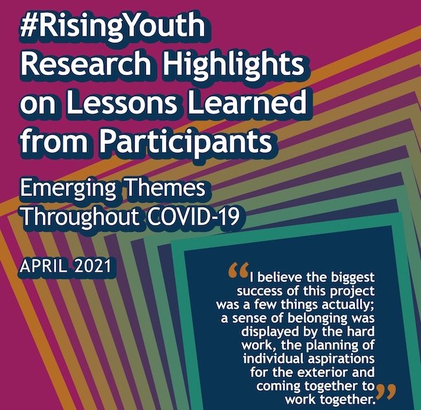 #RisingYouth Research Highlights on Lessons Learned